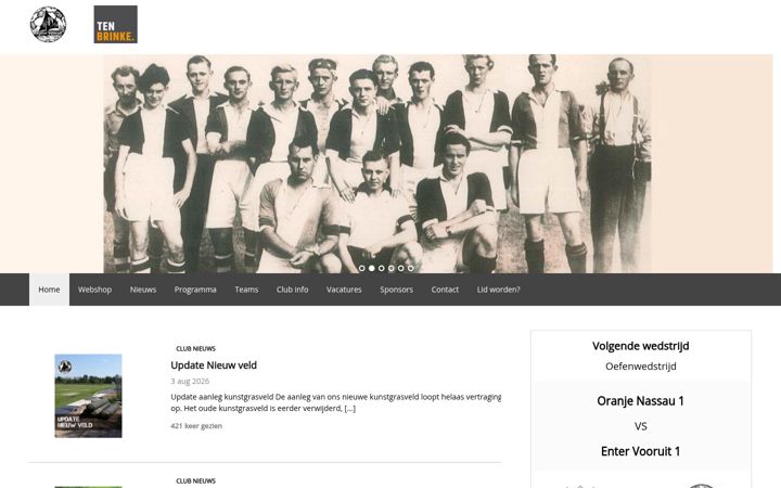Zrzut ekranu entervooruit.nl