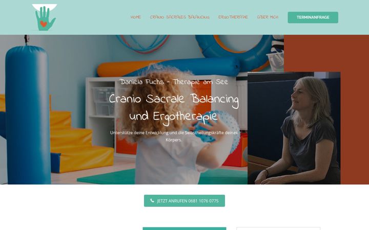 Screenshot von entfalte.at