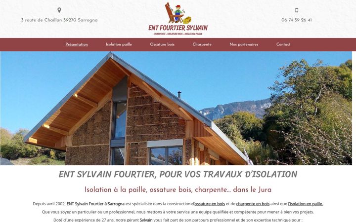 Ekrānuzņēmums no entfourtiersylvain.fr