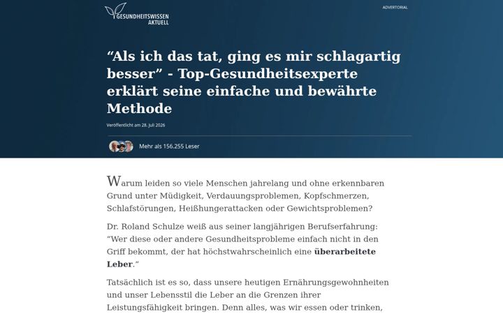 Screenshot of entgiftungsratgeber.com