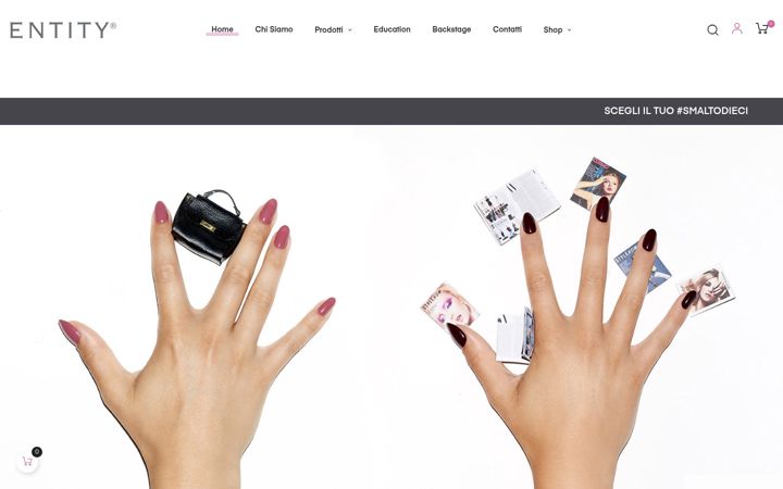 Screenshot of entityitaly.it