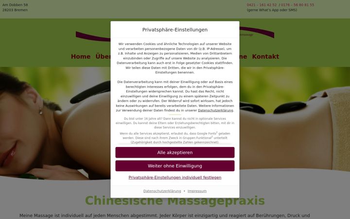 Ekrānuzņēmums no entlangderlinie.de