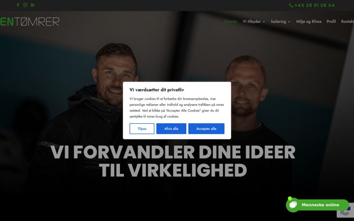 Screenshot stránky entoemrer.dk