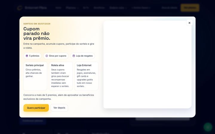 Screenshot of entornet.com.br