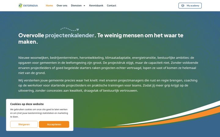 Zrzut ekranu entornova.nl