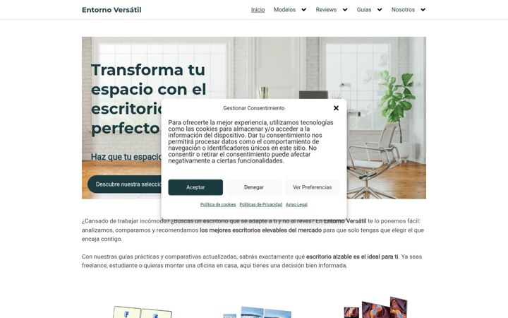 Screenshot of entornoversatil.com