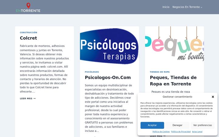 Screenshot of entorrente.com