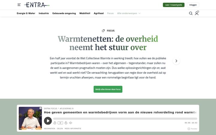Zrzut ekranu entra.nl