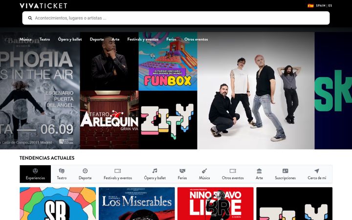 Screenshot of entradasatualcance.com
