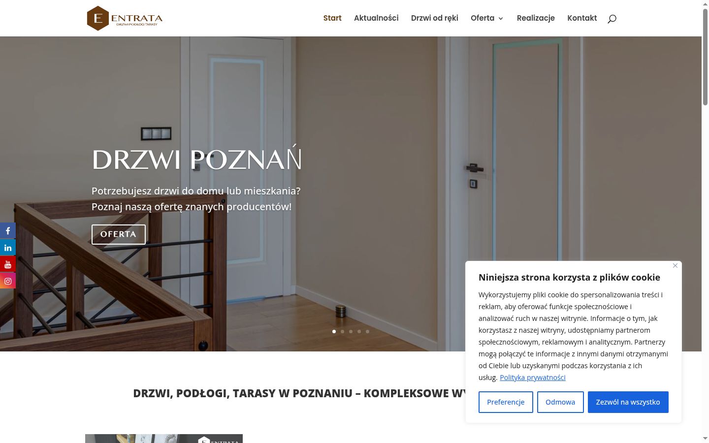 Screenshot tal-banner tal-kunsens muri qabel kwalunkwe interazzjoni