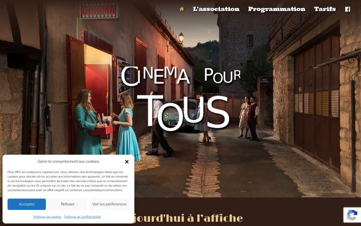 Screenshot ta' entraygues-cinema.fr