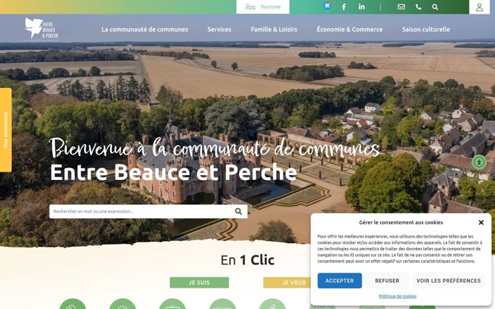 Screenshot ta' entrebeauceetperche.fr