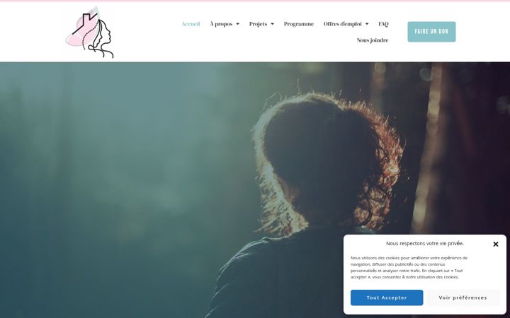 Captură de ecran a entredeux.org