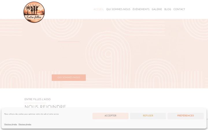 Screenshot ta' entrefilles-asso.fr