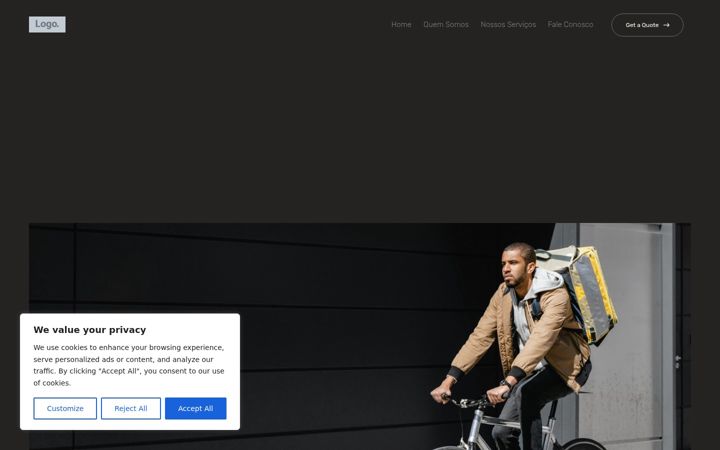 Screenshot von entregassimples.com.br