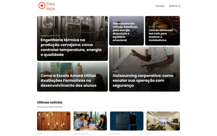 Screenshot von entrelacosdefamilias.com.br