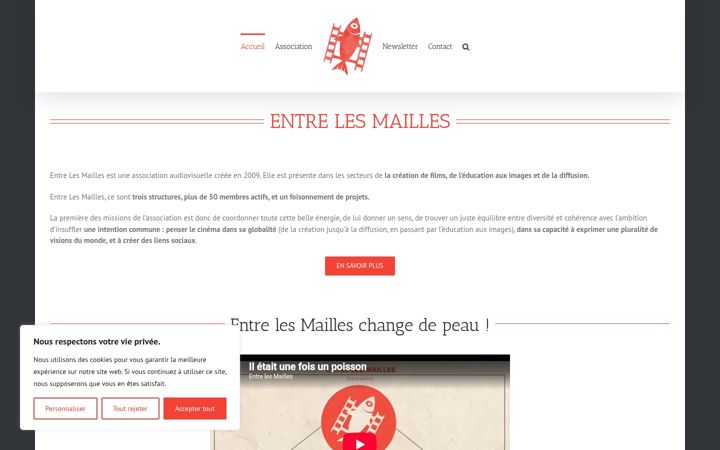 Screenshot di entrelesmailles.fr