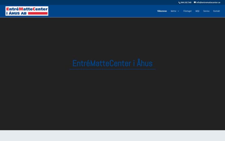 Screenshot von entremattecenter.se