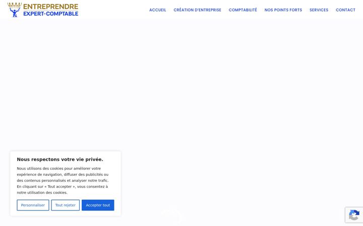 Screenshot di entreprendre-ec.fr