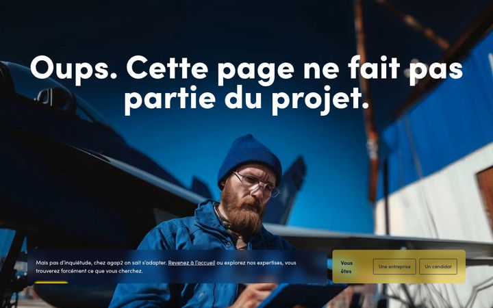 Screenshot of entreprendre.fun