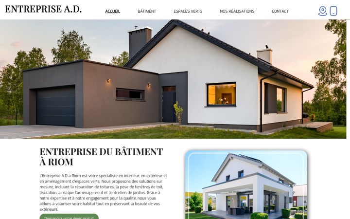 Screenshot von entreprise-ad.fr