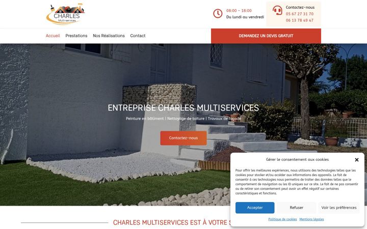 Screenshot di entreprise-charles-multiservices.fr