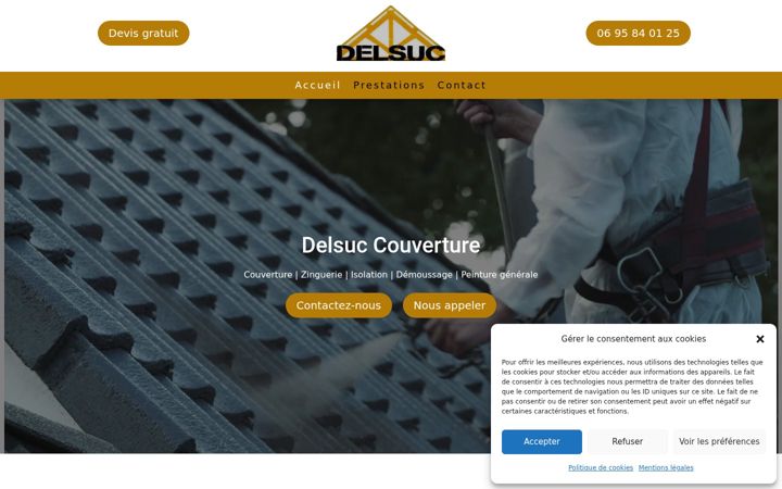 Screenshot di entreprise-couverture-delsuc17.fr