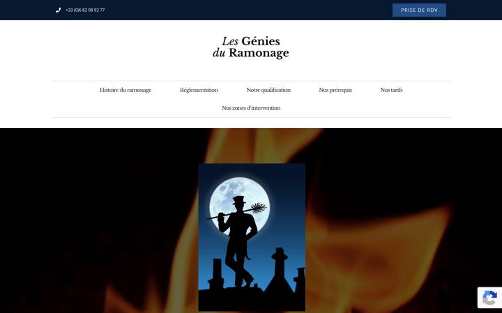 Screenshot di entreprise-de-ramonage.fr
