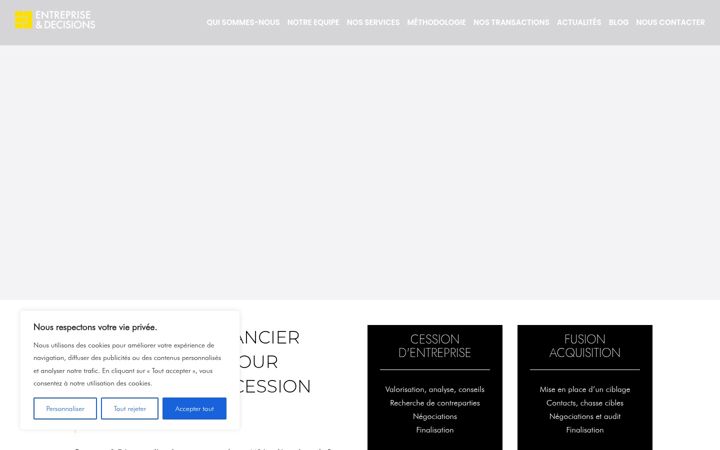 Screenshot di entreprise-decisions.fr
