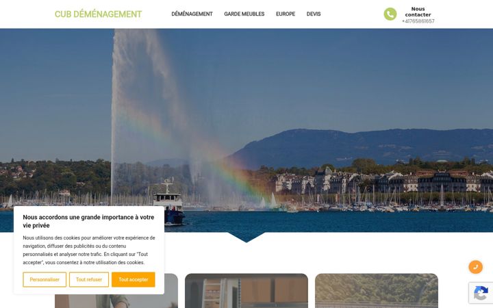 Captura de ecrã de entreprise-demenagement-geneve.ch