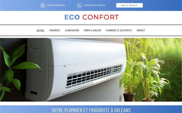 Skærmbillede af entreprise-ecoconfort.fr