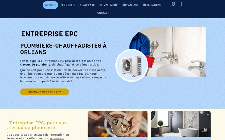 Skærmbillede af entreprise-epc.fr