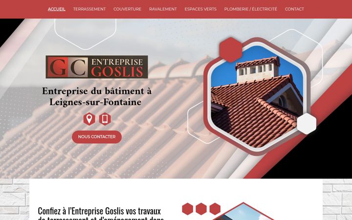 Skærmbillede af entreprise-goslis86.fr