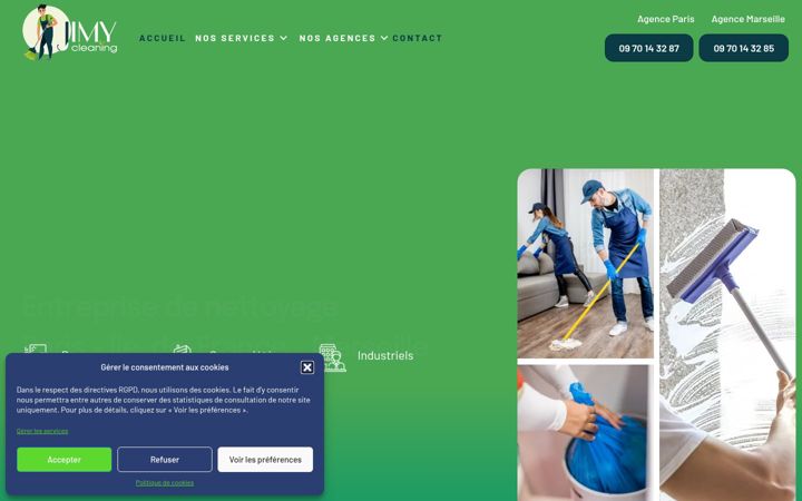 Screenshot di entreprise-nettoyage-bureau-paris.fr