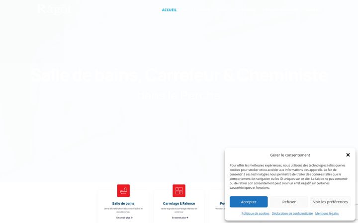 Screenshot di entreprise-ragot.fr