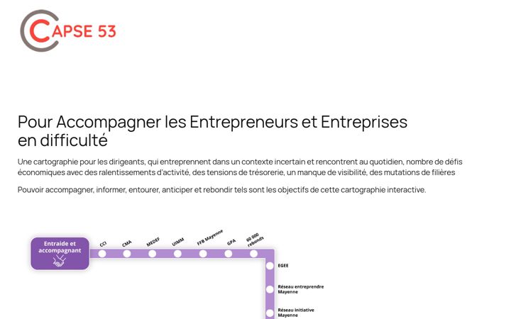 Snímek obrazovky entreprise53.fr