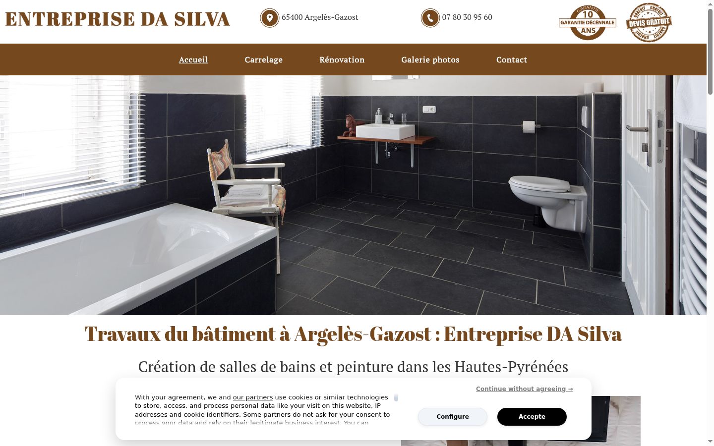 Screenshot tal-banner tal-kunsens muri qabel kwalunkwe interazzjoni