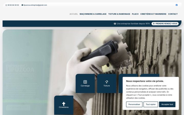 Screenshot di entrepriselipuzcoa.fr
