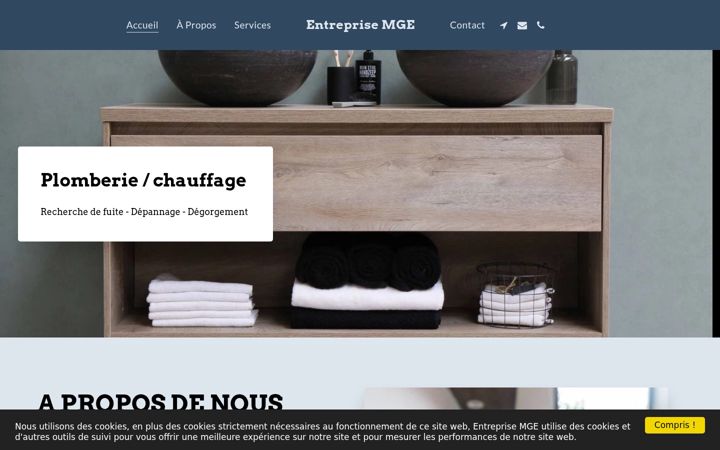 Screenshot di entreprisemge.fr