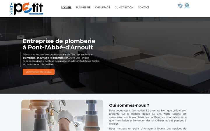 Screenshot di entreprisepetit17.fr
