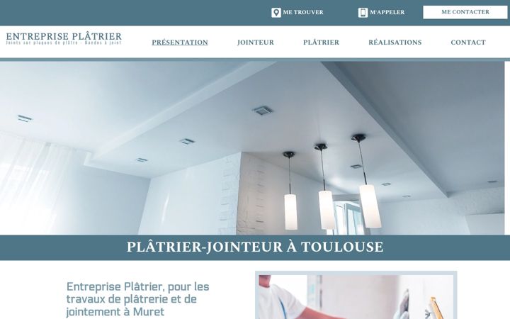 Screenshot di entrepriseplatrier.fr