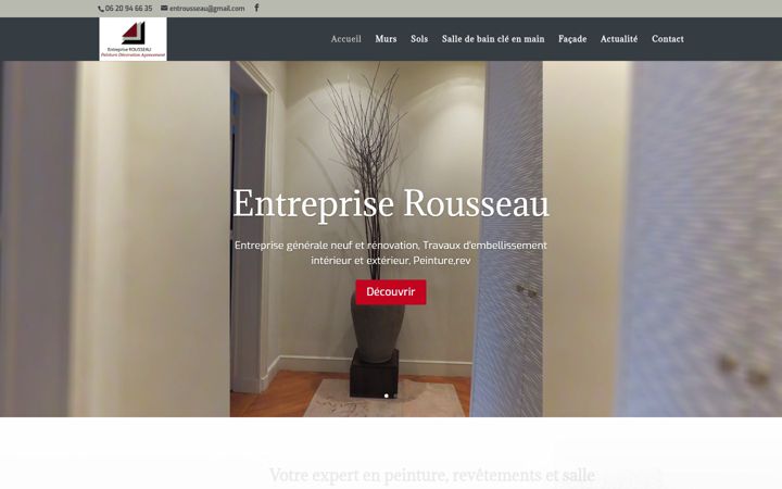 Screenshot di entrepriserousseau.fr