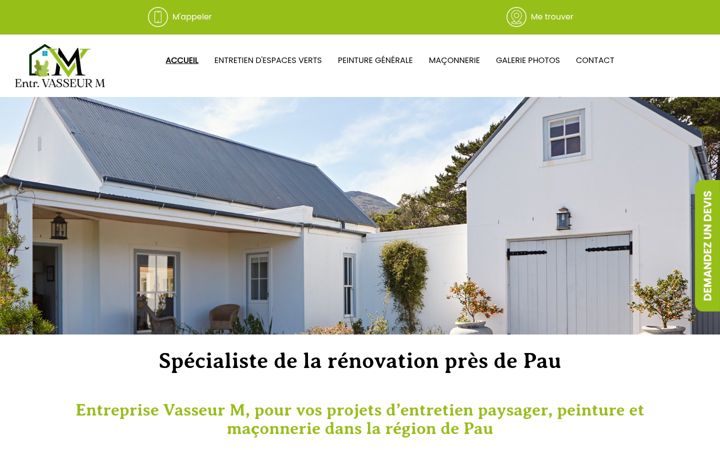 Screenshot ta' entreprisevasseur-m.fr