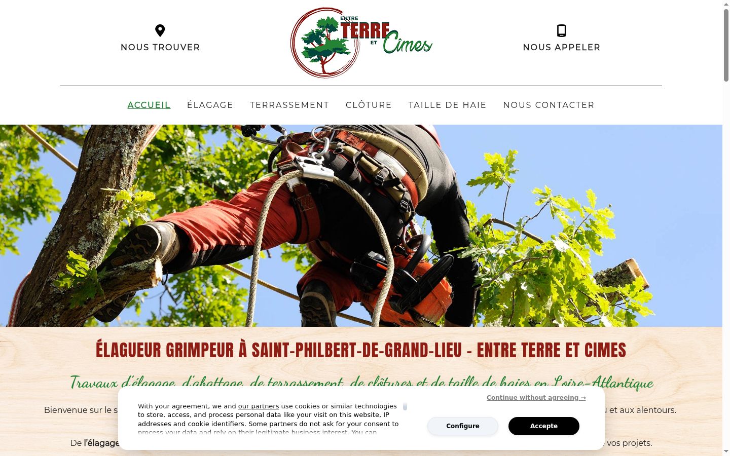 Screenshot tal-banner tal-kunsens muri qabel kwalunkwe interazzjoni