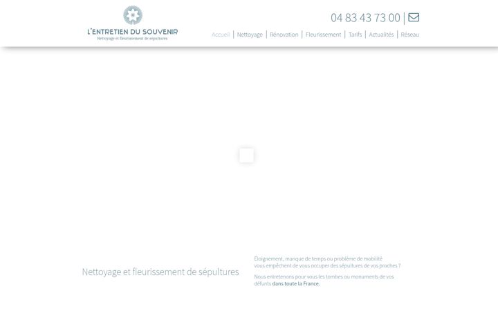 Screenshot ta' entretien-du-souvenir.fr