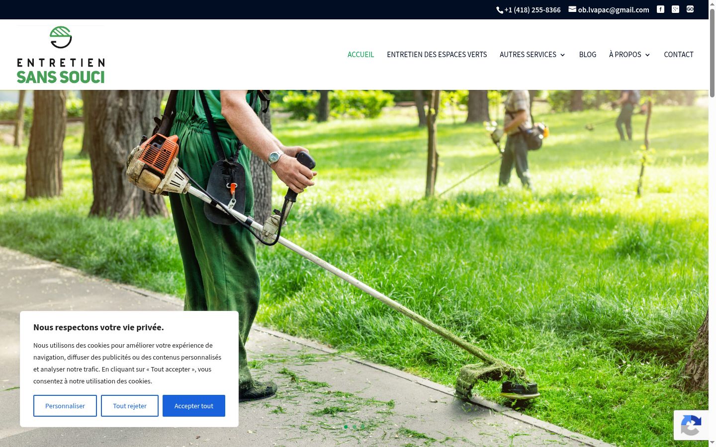 Zrzut ekranu banera zgody wyświetlanego przed jakąkolwiek interakcją