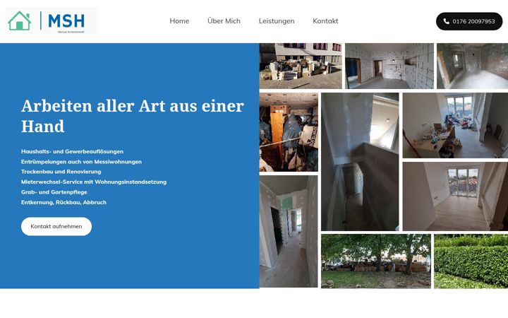 Screenshot of entruempelung-erfurt.de