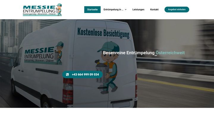 Screenshot von entruempelung-messie.at
