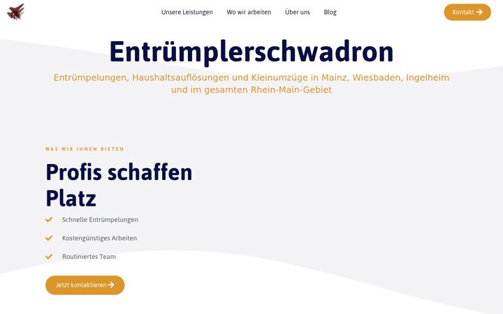 Snímek obrazovky entruemplerschwadron.de