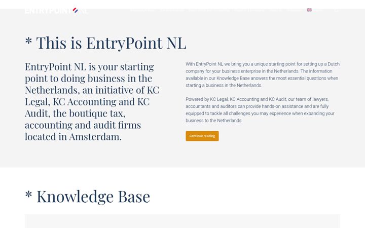 Zrzut ekranu entrypoint.nl
